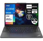 Lenovo Thinkpad E16 Gen 1 21JN0006TX008 Dahili Intel Iris Xe Graphics Eligible Intel Core i7 1355U 40 GB Ram 2 TB SSD 16 inç Full HD FreeDos Laptop