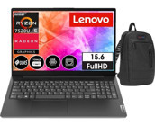 Lenovo V15 Gen 4 882YU00QYTX07 Dahili AMD Radeon 610M AMD Ryzen 5 7520U 16 GB DDR5 Ram 1 TB SSD 15.6 inç Full HD Windows 11 Home Laptop + Zetta Çanta