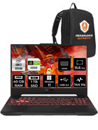 Asus TUF Gaming F15 LP259 Harici GeForce RTX 4050 Intel Core i7 13620H 40 GB Ram 1 TB SSD 15.6 inç Full HD Windows 11 Home Oyuncu Laptop + PER4 Çanta