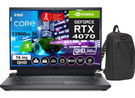 Dell G16 7630 G76302401024U26 Harici GeForce RTX 4070 Intel Core i9 13900HX 64 GB DDR5 Ram 1 TB SSD 16 inç QHD Windows 11 Pro Oyuncu Laptop + WeblegelsinÇanta