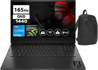 HP Omen 16 K0008NT OM7H8Z5EAW15 Harici GeForce RTX 3070Ti Intel Core i7 12700H 32 GB DDR5 Ram 2 TB SSD 16.1 inç QHD Windows 11 Home Oyuncu Laptop + Zetta Çanta