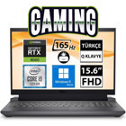 Dell G15 5530 G55302401017H0 Harici GeForce RTX 4060 Intel Core i9 13900HX 64 GB Ram 1 TB SSD 15.6 inç Full HD Windows 11 Home Oyuncu Laptop