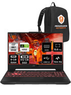 Asus TUF Gaming F15 LP259 Harici GeForce RTX 4050 Intel Core i7 13620H 8 GB Ram 512 GB SSD 15.6 inç Full HD FreeDos Oyuncu Laptop + PER4 Çanta