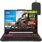 Asus TUF Gaming FX507VV-LP24344 Harici GeForce RTX 4060 Intel Core i7 13620H 64 GB DDR5 Ram 4 TB SSD 15.6 inç Full HD Windows 11 Pro Oyuncu Laptop + WeblegelsinÇanta