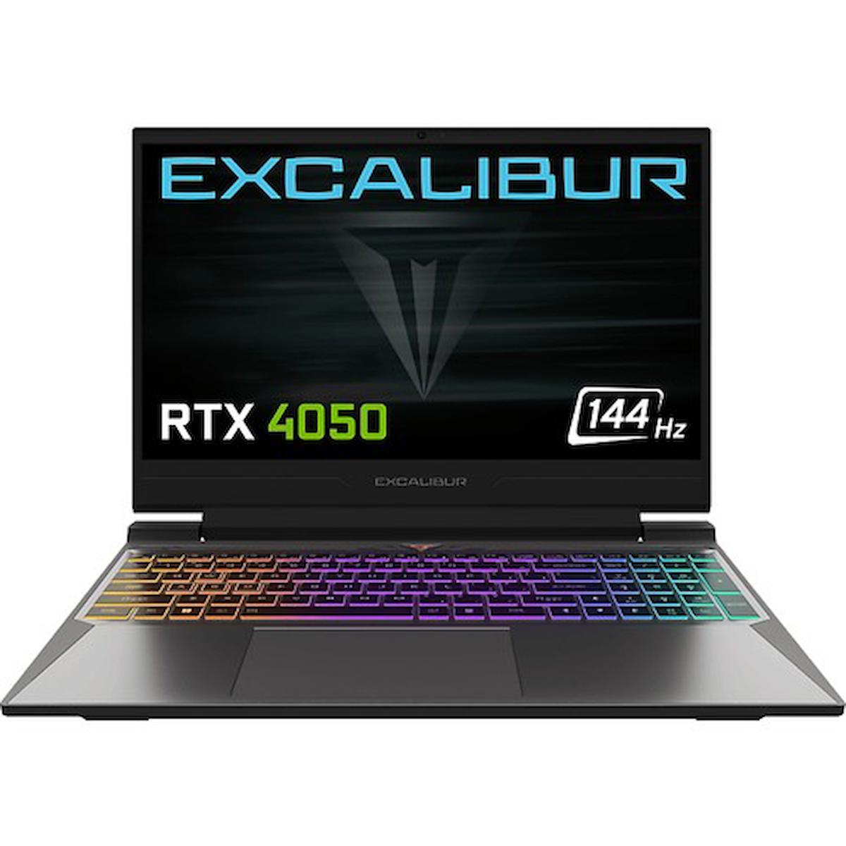 Casper Excalibur G870.1245-BVA0P-B Harici GeForce RTX 4050 Intel Core i5 12450H 16 GB Ram 500 GB SSD 15.6 inç Full HD Windows 11 Home Oyuncu Laptop