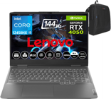 Lenovo LOQ 15IRX9 83GS007WTR32 Harici GeForce RTX 4050 Intel Core i5 12450HX 96 GB DDR5 Ram 4 TB SSD 15.6 inç Full HD Windows 11 Home Oyuncu Laptop