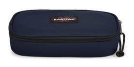 Eastpak Ultra Marine EK717L83 Lacivert Düz Bez Tek Gözlü Oval Cüzdan Kalemlik