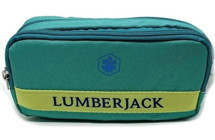 Lumberjack Lmklk23020 Yeşil Bölmeli Çift Gözlü Cüzdan Kalemlik