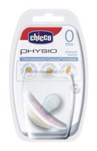 Chicco Physio Elf 0+ Ay Delikli Ortodontik Yenidoğan Kiraz Uçlu Silikon Emzik Pembe