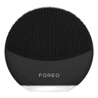 Foreo Luna Mini 3 Tüm Ciltler İçin 1 Başlıklı Fırçalı Silikon Şarjlı Titreşimli Yüz Temizleme Cihazı Siyah