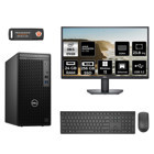 Dell OptiPlex 3000MT N010O3000MTAC Harici Radeon RX 550 Intel Core i5 12500 24 GB Ram 256 GB SSD Tower Windows 11 Home 23.8 inç Monitörlü Masaüstü Bilgisayar