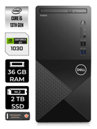 Dell Vostro 3020 N2046VDT3020MTU Harici GeForce GT 1030 Intel Core i5 13400 36 GB Ram 2 TB SSD Tower Windows 11 Pro Masaüstü Bilgisayar + PER4 BELLEK