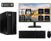 Acer Aspire TC1760 DTBHUEM005MNT327 Dahili Intel UHD Graphics Intel Core i5 12400 32 GB Ram 512 GB SSD Tower FreeDos 23.8 inç Monitörlü Masaüstü Bilgisayar + PER4 BELLEK