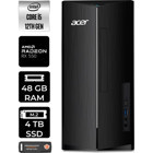 Acer Aspire TC1760 DTBHUEM005P345 Harici Radeon RX 550 Intel Core i5 12400 48 GB Ram 4 TB SSD Tower FreeDos Masaüstü Bilgisayar + PER4 BELLEK