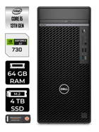 Dell OptiPlex 7010MT N010O7010MTU Harici GeForce GT 730 2 GB Intel Core i5 13500 64 GB Ram 4 TB SSD Tower FreeDos Masaüstü Bilgisayar + PER4 BELLEK