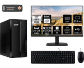 Acer Aspire TC1760 DTBHUEM005MNT422 Dahili Intel UHD Graphics Intel Core i5 12400 24 GB Ram 512 GB SSD Tower Windows 11 Pro 23.8 inç Monitörlü Masaüstü Bilgisayar + PER4 BELLEK