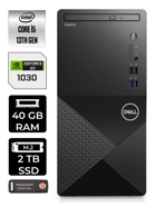 Dell Vostro 3020 N2046VDT3020MTU Harici GeForce GT 1030 Intel Core i5 13400 40 GB Ram 2 TB SSD Tower Windows 11 Pro Masaüstü Bilgisayar + PER4 BELLEK