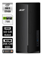 Acer Aspire DT.BHUEM.004 Harici GeForce GT 730 4 GB Intel Core i3 12100 40 GB Ram 256 GB SSD Tower Windows 11 Pro Masaüstü Bilgisayar + PER4 BELLEK