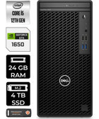 Dell OptiPlex 3000MT N010O3000MTACP375 Harici GeForce GTX 1650 Intel Core i5 12500 24 GB Ram 4 TB SSD Tower Windows 11 Home Masaüstü Bilgisayar + PER4 BELLEK