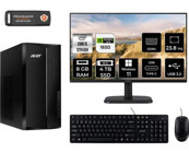 Acer Aspire TC1760 DTBHUEM005MNT4355 Harici GeForce GTX 1650 Intel Core i5 12400 8 GB Ram 4 TB SSD Tower Windows 11 Home 23.8 inç Monitörlü Masaüstü Bilgisayar + PER4 BELLEK