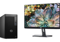 Dell OptiPlex 3000 MT N010O3000MTACM14 Dahili Intel UHD Graphics Intel Core i5 12500 32 GB Ram 2 TB SSD Tower FreeDos 23.8 inç Monitörlü Masaüstü Bilgisayar