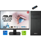 Asus E1S500TE-I7161TBB0D26 Harici GeForce GT 1030 Intel Core i7 13700 16 GB Ram 256 GB SSD Tower Windows 11 Home 23.8 inç Monitörlü Masaüstü Bilgisayar + Zetta Flash Bellek