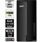 Acer Aspire TC1760 DTBHUEM005P389 Harici GeForce GT 730 4 GB Intel Core i5 12400 40 GB Ram 2 TB SSD Tower Windows 11 Home Masaüstü Bilgisayar + PER4 BELLEK