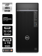 Dell OptiPlex 7010MT N010O7010MTU Harici Radeon RX 550 Intel Core i5 13500 32 GB Ram 4 TB SSD Tower FreeDos Masaüstü Bilgisayar + PER4 BELLEK