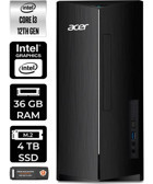 Acer Aspire TC1760 DTBHUEM004P335 Dahili Intel UHD Graphics Intel Core i3 12100 36 GB Ram 4 TB SSD Tower FreeDos Masaüstü Bilgisayar + PER4 BELLEK