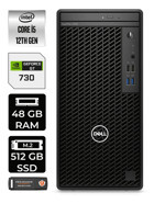 Dell OptiPlex N010O3000MTAC Harici GeForce GT 730 4 GB Intel Core i5 12500 48 GB Ram 512 GB SSD Tower Windows 11 Pro Masaüstü Bilgisayar + PER4 BELLEK