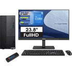 Asus Expert Center D5 D500MD 5124000630FM16 Dahili Intel UHD Graphics Intel Core i5 12400 64 GB Ram 2 TB SSD Mini Tower FreeDos 23.8 inç Monitörlü Masaüstü Bilgisayar + Zetta Flash Bellek