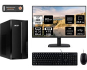 Acer Aspire TC1760 DTBHUEM005MNT1315 Harici Radeon RX 550 Intel Core i5 12400 16 GB Ram 4 TB SSD Tower FreeDos 23.8 inç Monitörlü Masaüstü Bilgisayar + PER4 BELLEK