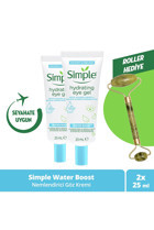 Simple Boost Hydrating Tüm Ciltler için Göz Altı Krem Tüp 2x25 ml