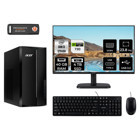 Acer Aspire TC1760 DT.BHUEM.004 Harici GeForce GT 730 4 GB Intel Core i3 12100 40 GB Ram 4 TB SSD Tower FreeDos 23.8 inç Monitörlü Masaüstü Bilgisayar