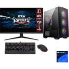 Go Gamer GG150DS Harici Radeon RX 7700 XT Intel Core i5 14400F 32 GB Ram 1 TB HDD + 1 TB SSD Tower Windows 11 Pro 27 inç Monitörlü Masaüstü Bilgisayar