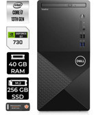 Dell Vostro 3020 N2062VDT3020MTUP386 Harici GeForce GT 730 4 GB Intel Core i7 13700 40 GB Ram 256 GB SSD Tower Windows 11 Home Masaüstü Bilgisayar + PER4 BELLEK