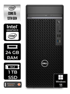 Dell OptiPlex 7010MT N010O7010MTU Dahili Intel UHD Graphics Intel Core i5 13500 24 GB Ram 1 TB SSD Tower Windows 11 Pro Masaüstü Bilgisayar + PER4 BELLEK