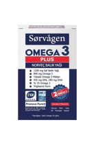 Sorvagen Plus Omega 3 Balık Yağı Kapsül 1200 mg 60 Adet
