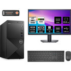 Dell Vostro 3910MT N3563VDT3910MNT3401 Harici GeForce GT 1030 Intel Core i3 12100 8 GB Ram 256 GB SSD Tower Windows 11 Pro 23.8 inç Monitörlü Masaüstü Bilgisayar + PER4 BELLEK