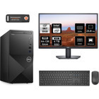 Dell Vostro 3020 N2062VDT3020MTUMNT350 Dahili Intel UHD Graphics Intel Core i7 13700 64 GB Ram 4 TB SSD Tower FreeDos 23.8 inç Monitörlü Masaüstü Bilgisayar + PER4 BELLEK