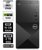 Dell Vostro 3910MT N3563VDT3910P414 Harici GeForce GT 1030 Intel Core i3 12100 16 GB Ram 2 TB SSD Tower Windows 11 Pro Masaüstü Bilgisayar + PER4 BELLEK