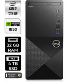 Dell Vostro 3020 N2046VDT3020MTUP330 Harici GeForce GTX 1650 Intel Core i5 13400 32 GB Ram 4 TB SSD Tower FreeDos Masaüstü Bilgisayar + PER4 BELLEK