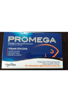 Promega Omega 3 Balık Yağı Kapsül 1000 mg 30 Adet