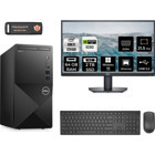 Dell Vostro 3910MT N3563VDT3910MNT3399 Harici GeForce GT 1030 Intel Core i3 12100 64 GB Ram 2 TB SSD Tower Windows 11 Home 21.5 inç Monitörlü Masaüstü Bilgisayar + PER4 BELLEK