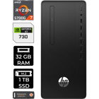 HP 295 G8 6D389EAP328 Harici GeForce GT 730 4 GB AMD Ryzen 7 5700G 32 GB Ram 1 TB SSD Tower FreeDos Masaüstü Bilgisayar + PER4 BELLEK