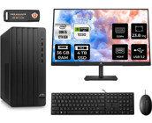 HP Pro Tower 290 G9 6D3A5EAMNT3335 Harici GeForce RTX 3060 Ti Intel Core i5 12500 36 GB Ram 4 TB SSD Tower FreeDos 23.8 inç Monitörlü Masaüstü Bilgisayar + PER4 BELLEK