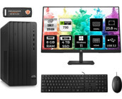 HP Pro Tower 290 G9 T2X2ESMNT3405 Harici GeForce RTX 3060 Ti Intel Core i7 13700 8 GB Ram 4 TB SSD Tower Windows 11 Pro 23.8 inç Monitörlü Masaüstü Bilgisayar + PER4 BELLEK