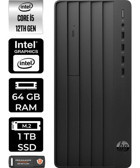 HP Pro Tower 290 G9 6D3A5EAP448 Dahili Intel UHD Graphics Intel Core i5 12500 64 GB Ram 1 TB SSD Tower Windows 11 Pro Masaüstü Bilgisayar + PER4 BELLEK