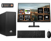 HP 295 G9 6D391EAMNT2322 Harici GeForce GT 730 4 GB AMD Ryzen 3 5300G 24 GB Ram 512 GB SSD Tower FreeDos 23.8 inç Monitörlü Masaüstü Bilgisayar + PER4 BELLEK