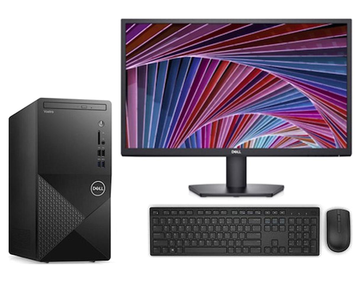 Dell Vostro 3910MT N7309VDT3910MW29 Harici GeForce GT 1030 Intel Core i7 12700 64 GB Ram 256 GB + 1 TB SSD Tower Windows 10 Pro 21.5 inç Monitörlü Masaüstü Bilgisayar